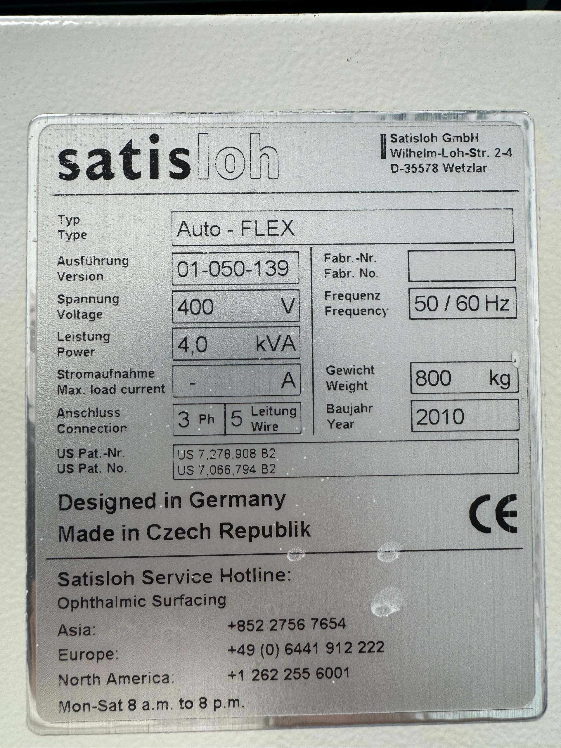 SATISLOH Auto-Flex Photo Used SATISLOH Auto-Flex For Sale