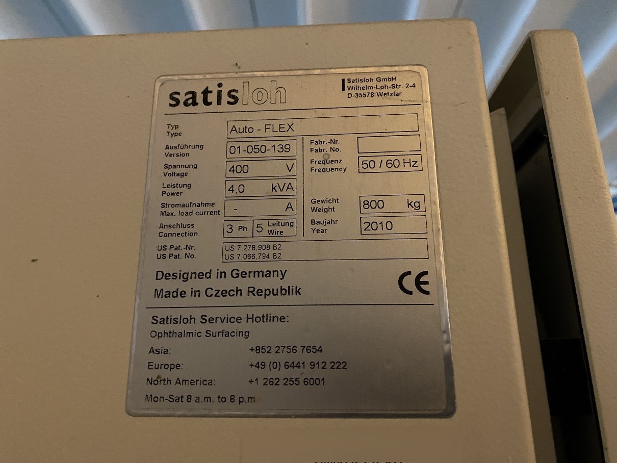 圖為 已使用的 SATISLOH Auto-Flex 待售