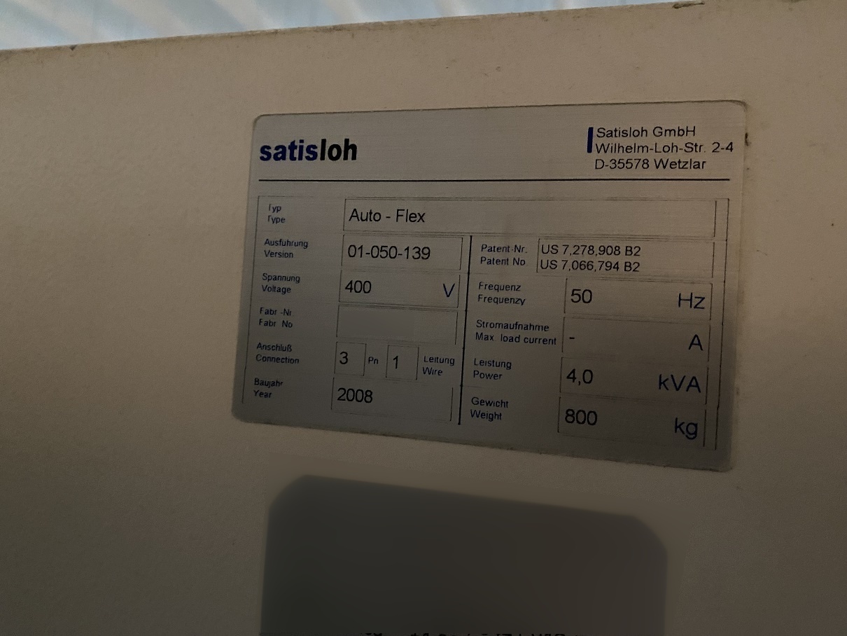 圖為 已使用的 SATISLOH Auto-Flex 待售