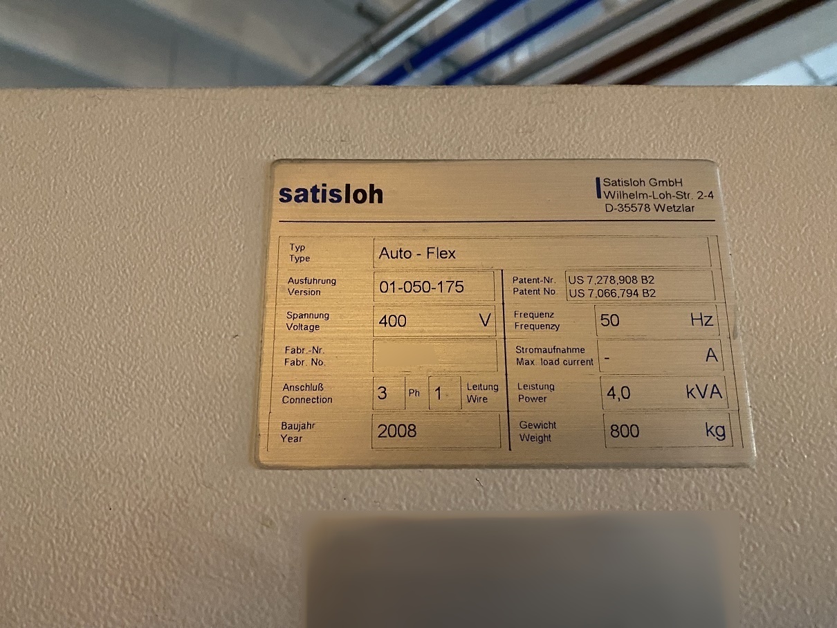 圖為 已使用的 SATISLOH Auto-Flex 待售