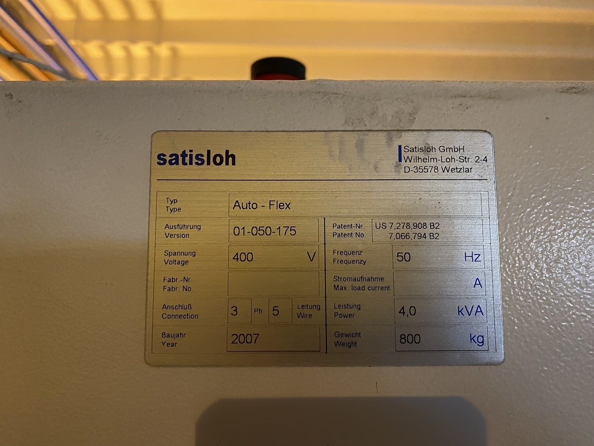 圖為 已使用的 SATISLOH Auto-Flex 待售