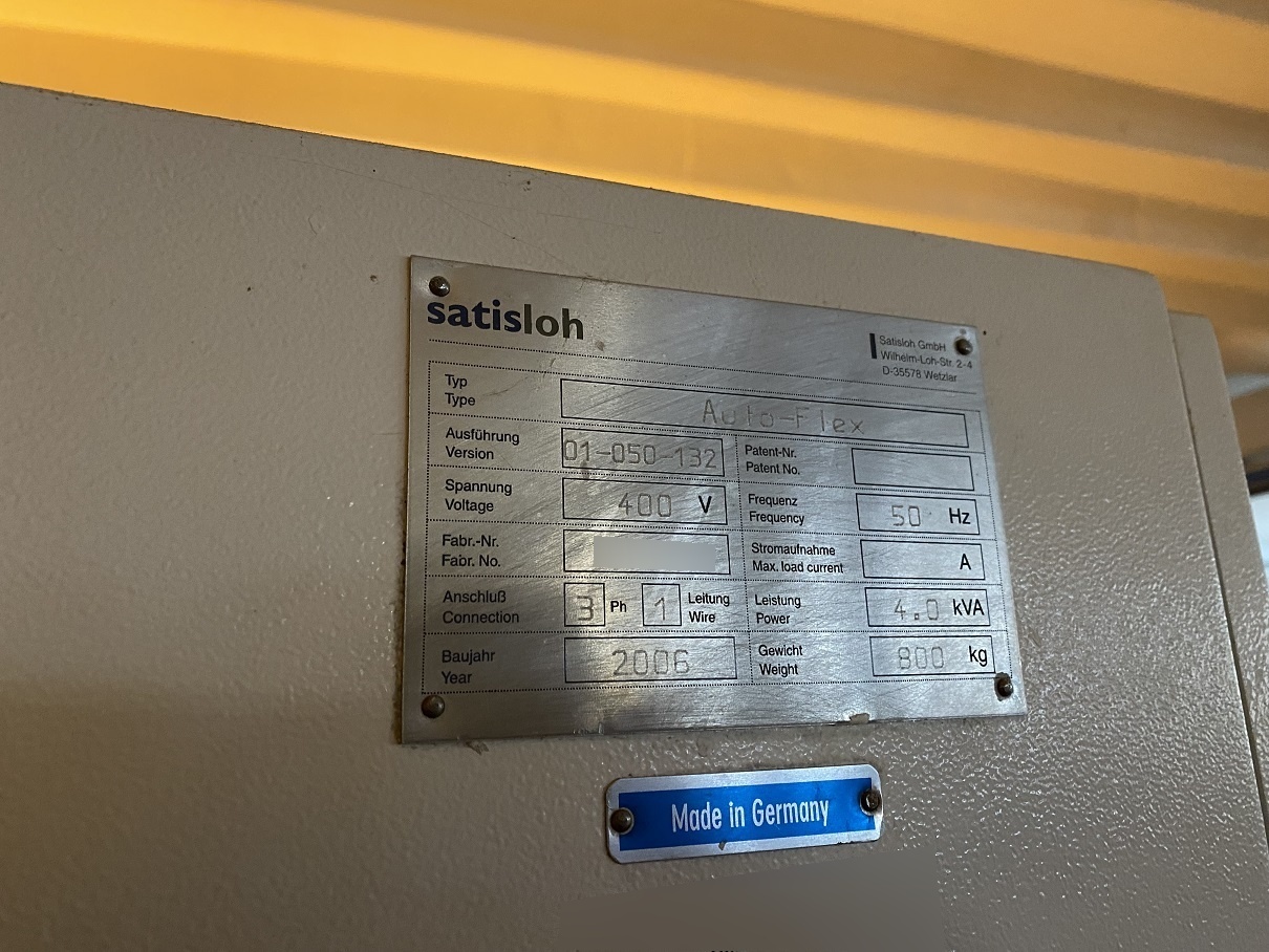 圖為 已使用的 SATISLOH Auto-Flex 待售
