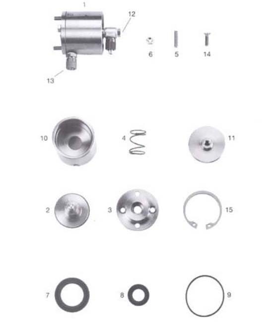 图为 已使用的 SATISLOH Lot of spare parts for Toro 待售