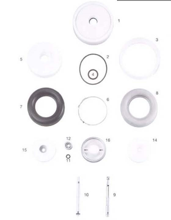 图为 已使用的 SATISLOH Lot of spare parts for Toro 待售