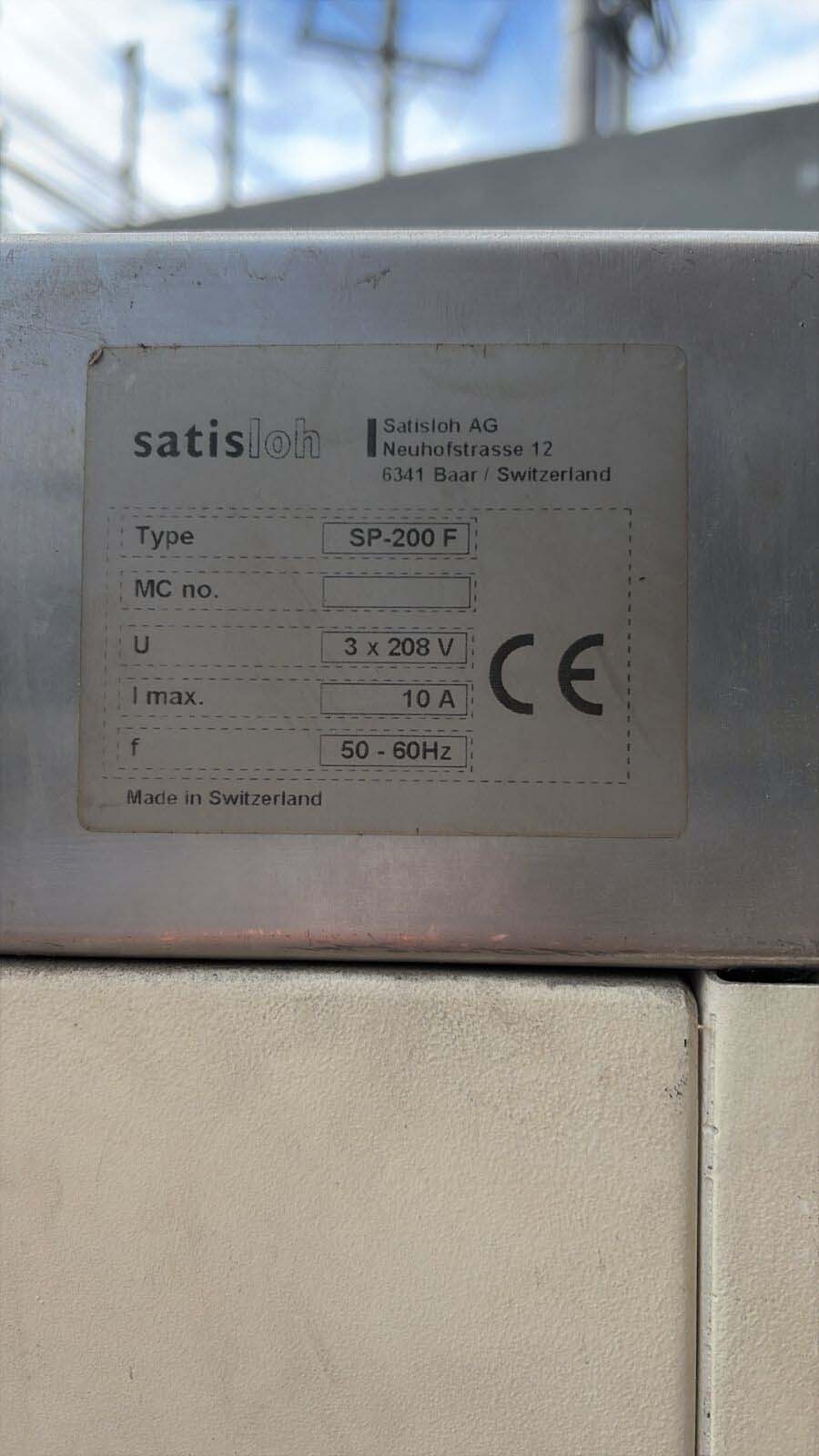 圖為 已使用的 SATISLOH SP-200 F 待售