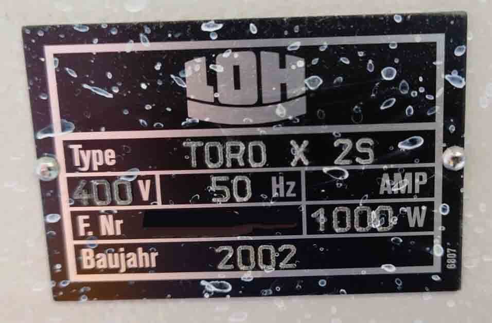 圖為 已使用的 SATISLOH Toro-X-2S 待售
