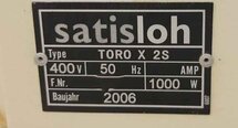 图为 已使用的 SATISLOH Toro-X-2SL 待售