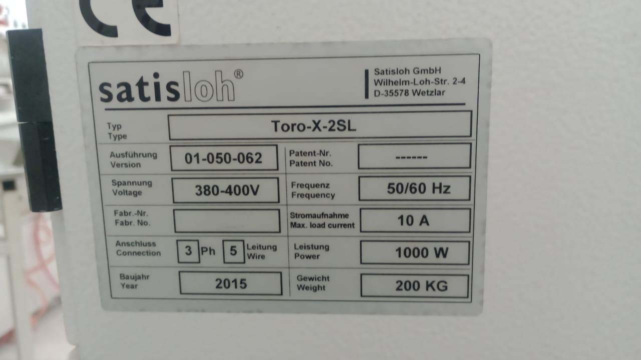 圖為 已使用的 SATISLOH Toro-X-2SL 待售