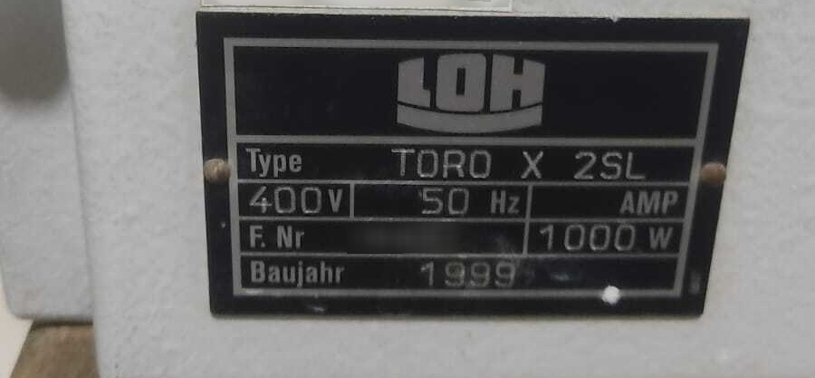 Foto Verwendet SATISLOH Toro-X-2SL Zum Verkauf