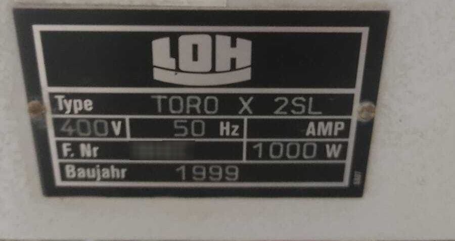 Foto Verwendet SATISLOH Toro-X-2SL Zum Verkauf