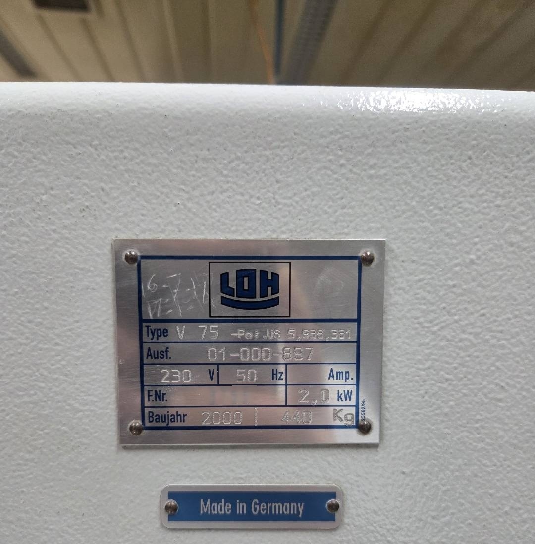 Foto Verwendet SATISLOH V 75 Zum Verkauf