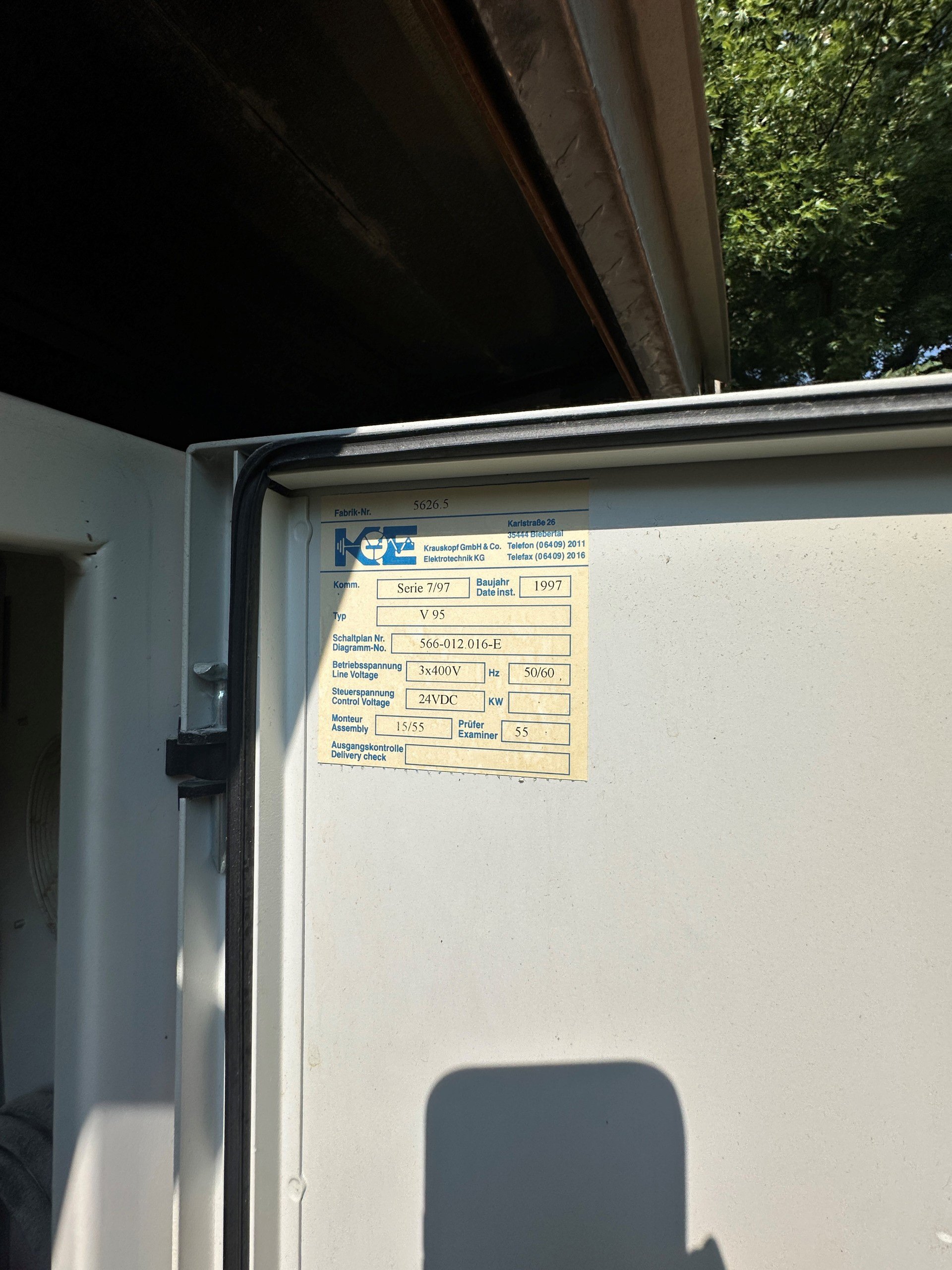 图为 已使用的 SATISLOH V 95 待售