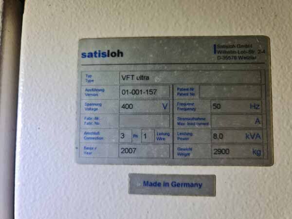 Photo Used SATISLOH VFT Ultra For Sale
