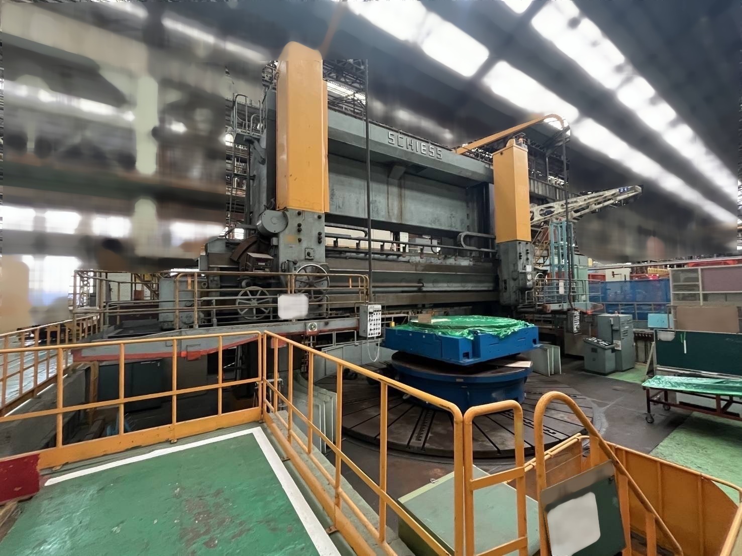 圖為 已使用的 SCHIESS Computer Numerical Control (CNC) Vertical turning lathe 待售