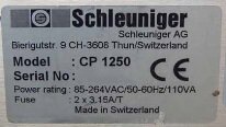 Photo Used SCHLEUNIGER CP1250 For Sale
