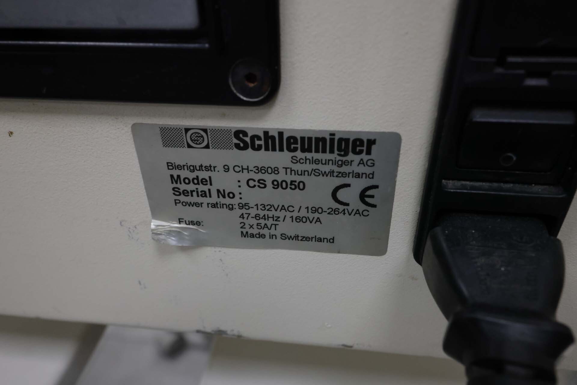 Photo Used SCHLEUNIGER CS 9050 For Sale