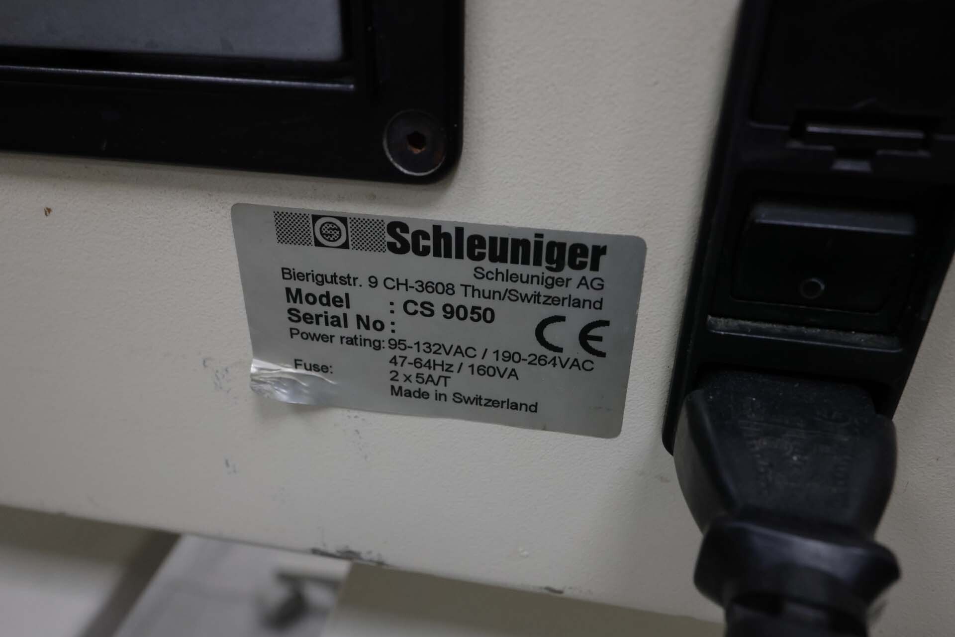 Photo Used SCHLEUNIGER CS 9050 For Sale