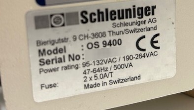 Foto Verwendet SCHLEUNIGER Omnistrip 9400 Zum Verkauf