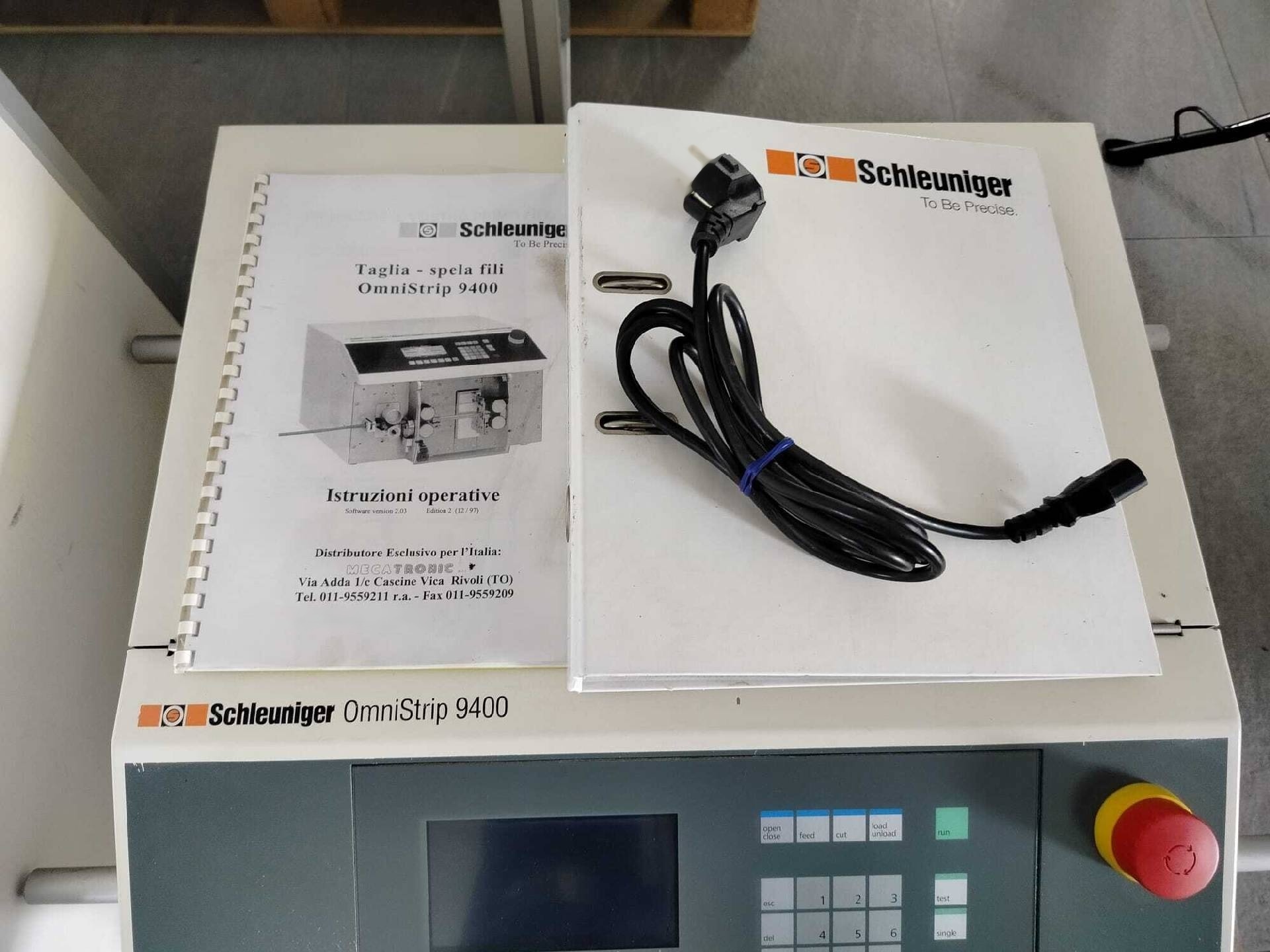 图为 已使用的 SCHLEUNIGER Omnistrip 9400 待售