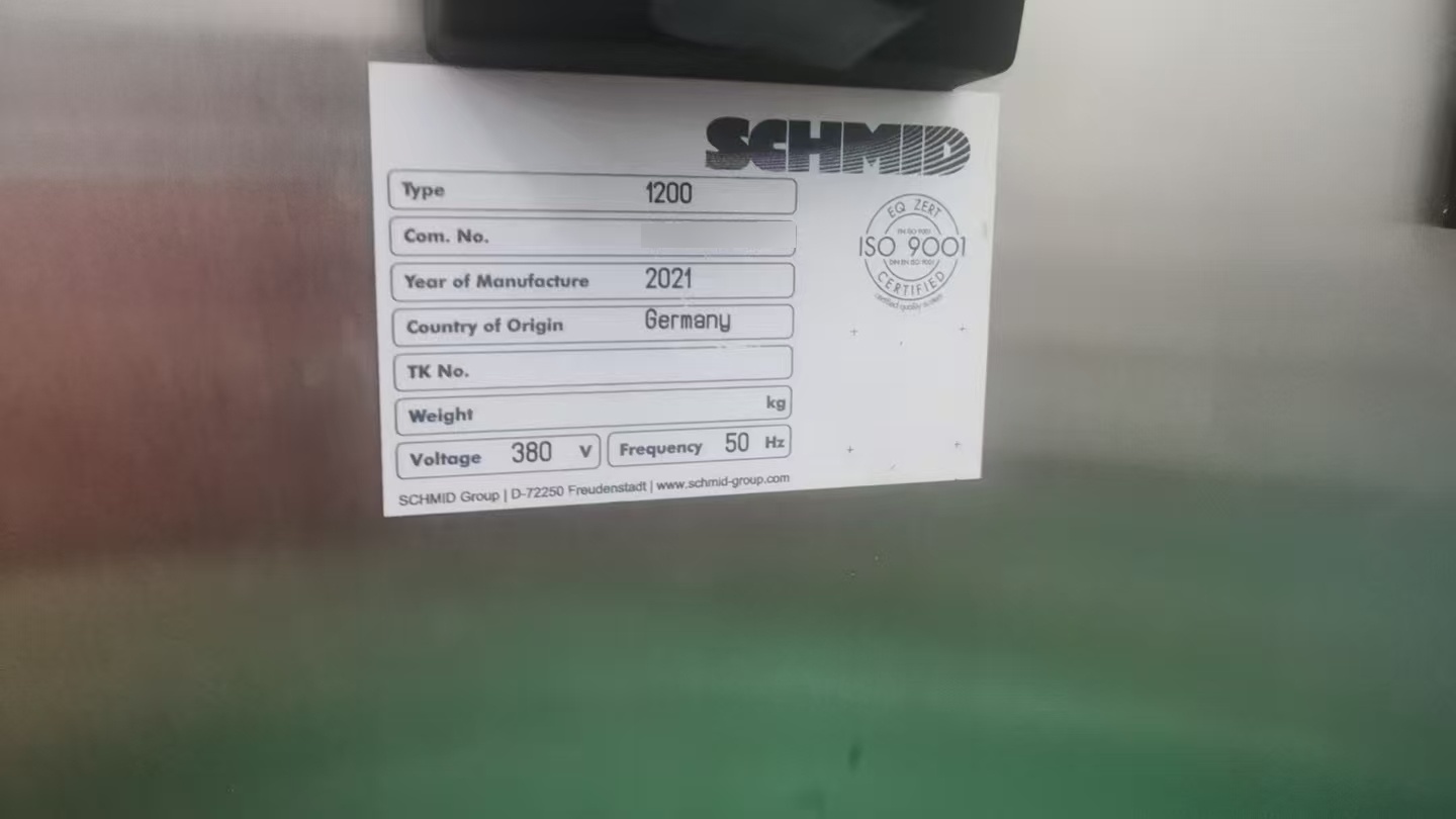 フォト（写真） 使用される SCHMID 1200 / 04 販売のために