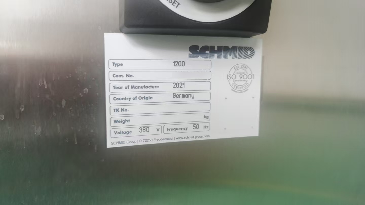 フォト（写真） 使用される SCHMID 1200 / 04 販売のために