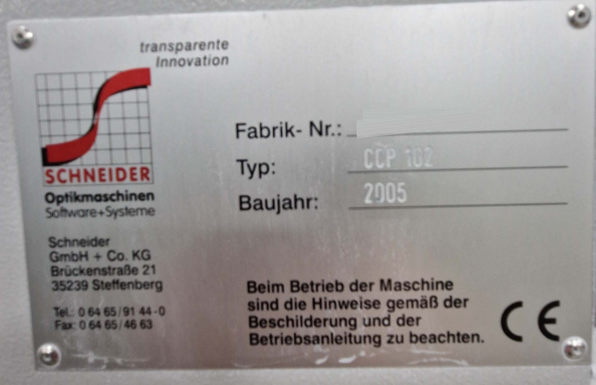 사진 사용됨 SCHNEIDER CCP 102 판매용