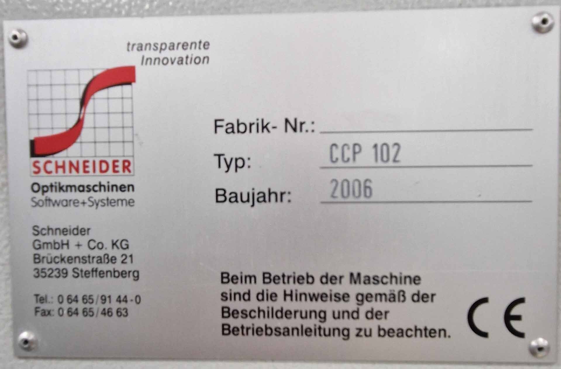 사진 사용됨 SCHNEIDER CCP 102 판매용