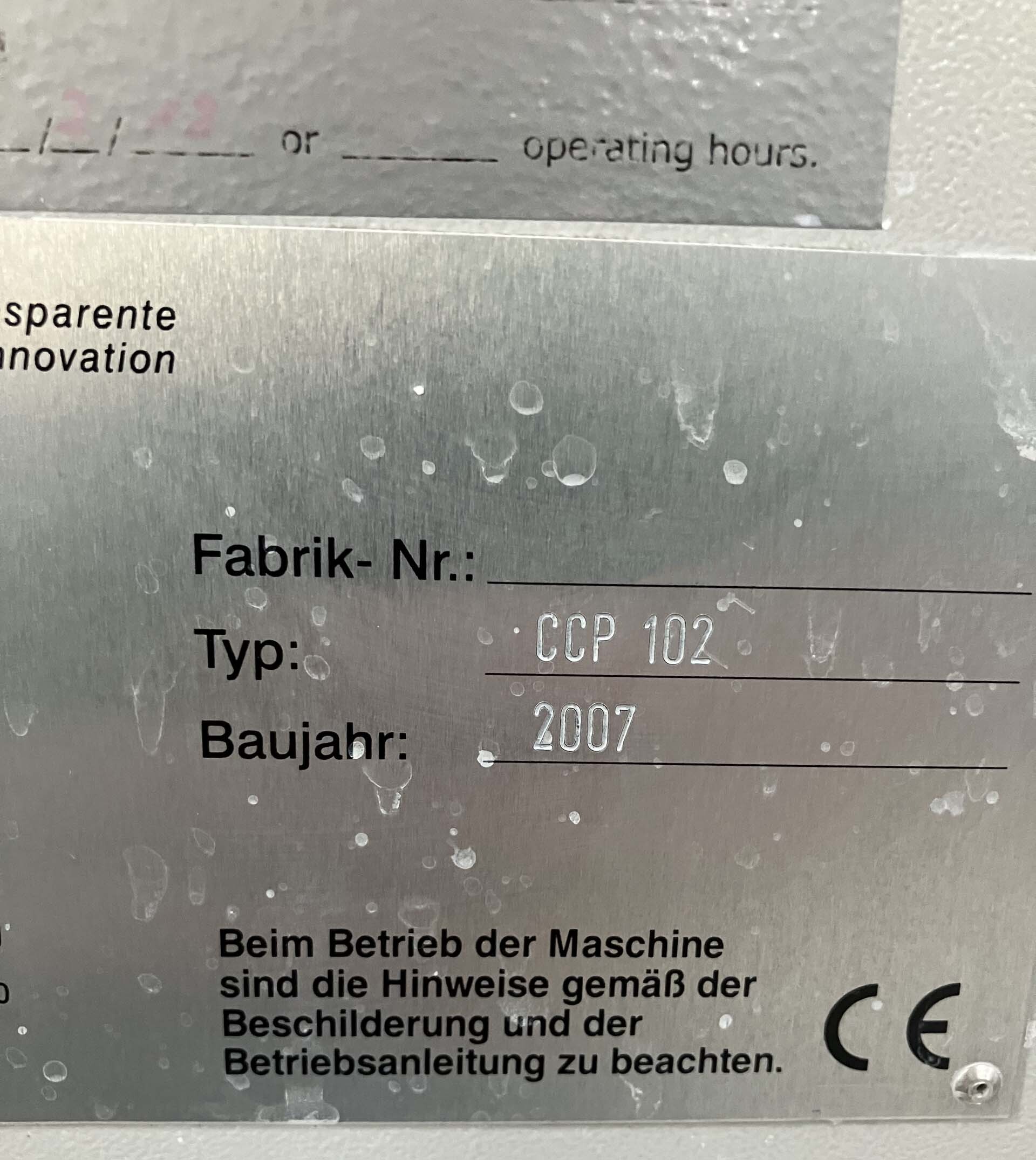 사진 사용됨 SCHNEIDER CCP 102 판매용