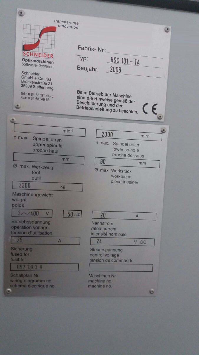 图为 已使用的 SCHNEIDER HSC 101-TA 待售