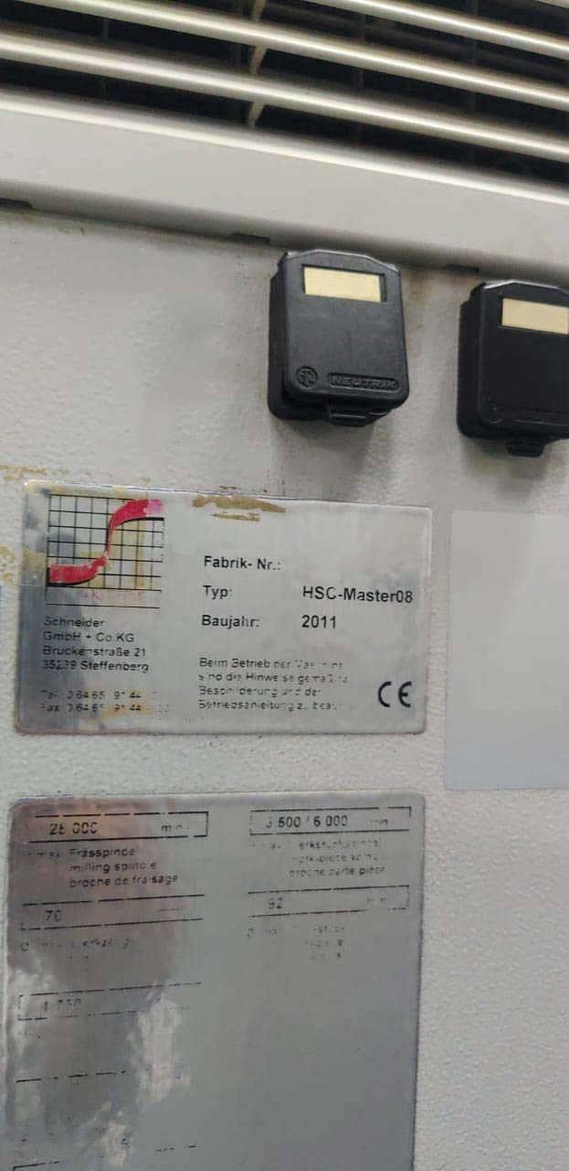 圖為 已使用的 SCHNEIDER HSC Master 08 待售