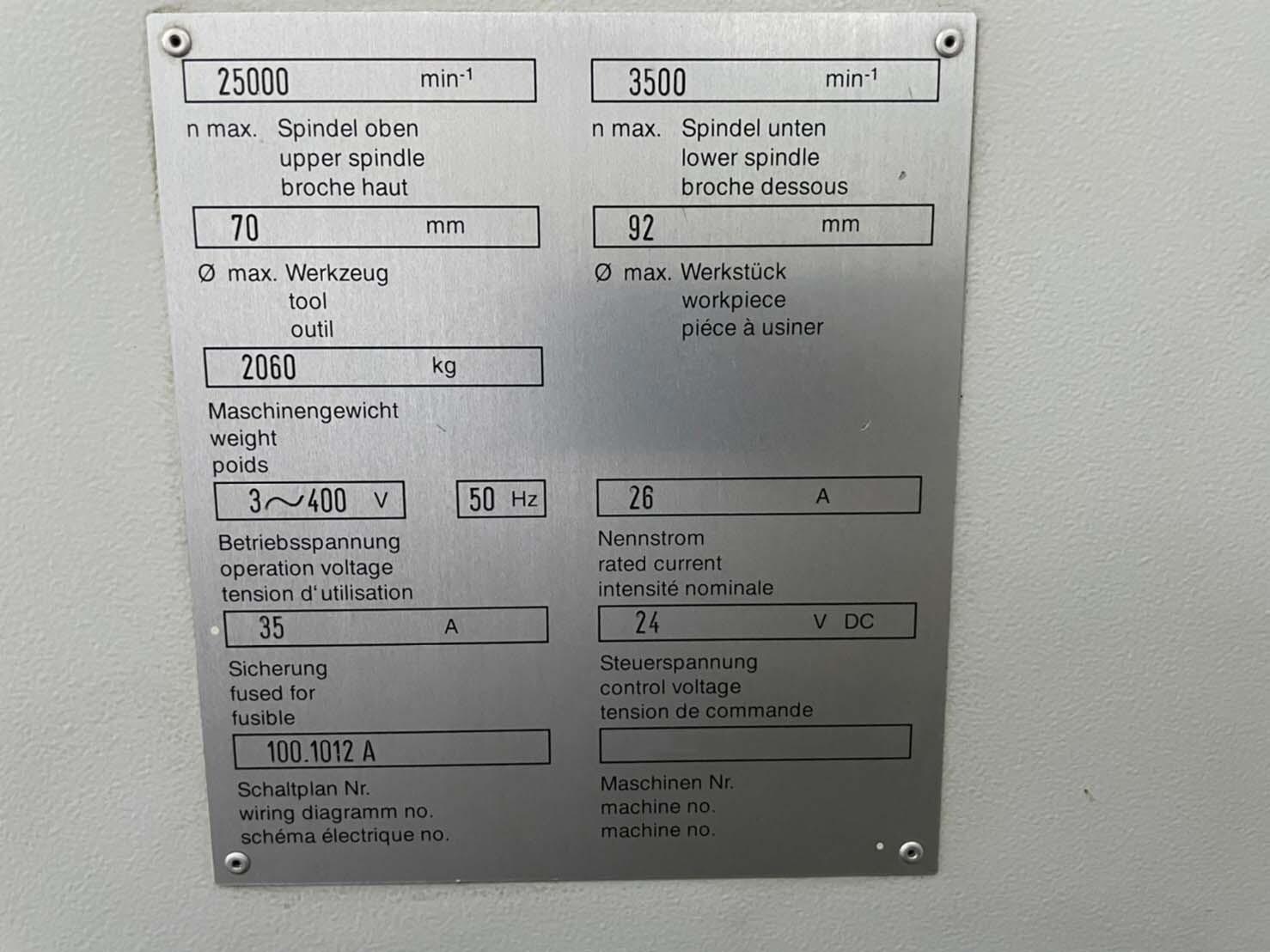 图为 已使用的 SCHNEIDER HSC Master 待售