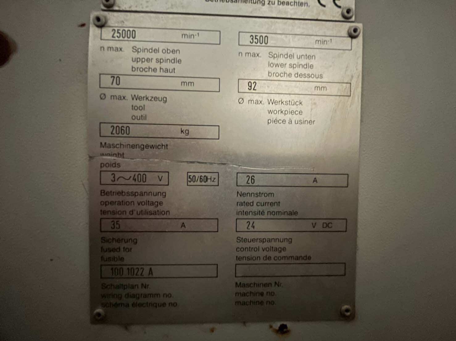 圖為 已使用的 SCHNEIDER HSC Master 待售