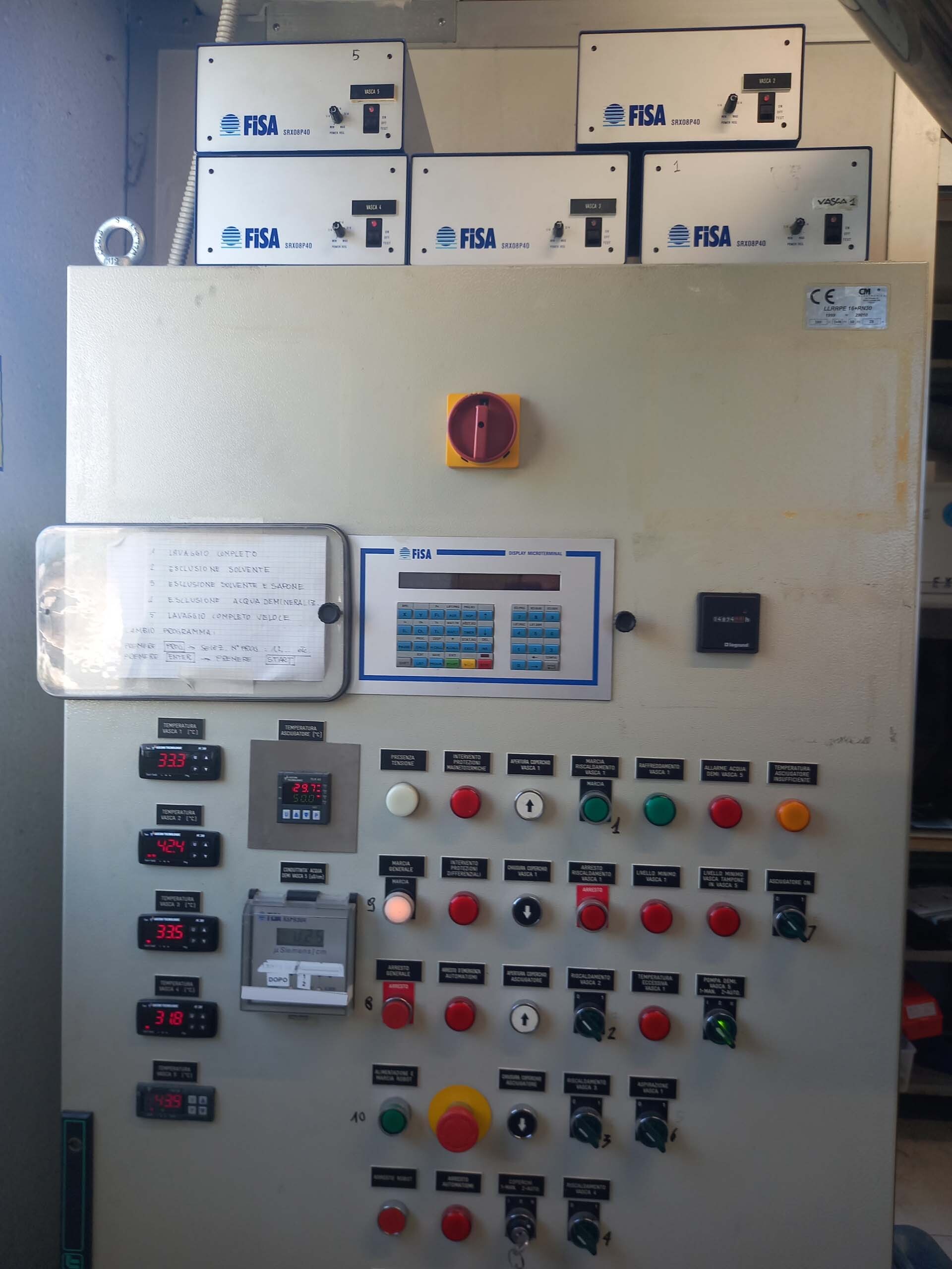Foto Verwendet FISA Ultrasonic cleaning system Zum Verkauf