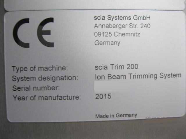 사진 사용됨 SCIA SYSTEMS GMBH TRIM 200 판매용