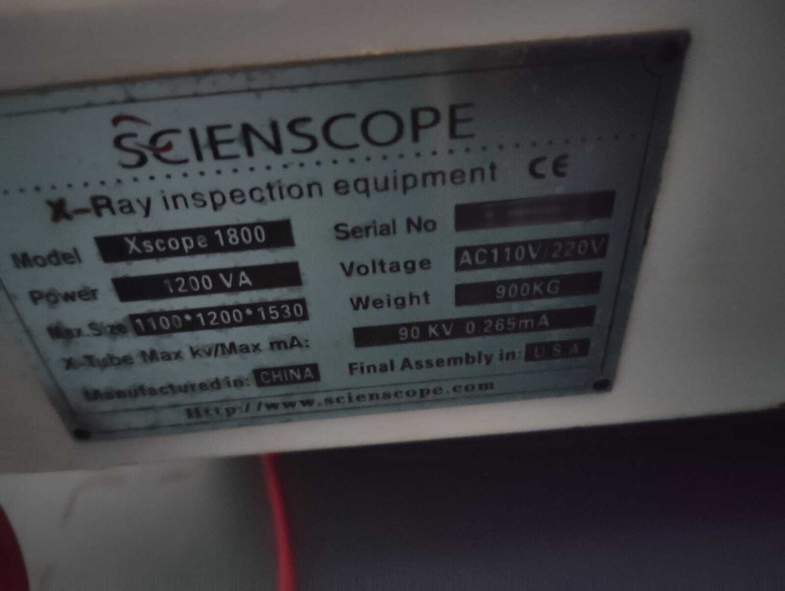 フォト（写真） 使用される SCIENSCOPE X-Scope 1800 販売のために