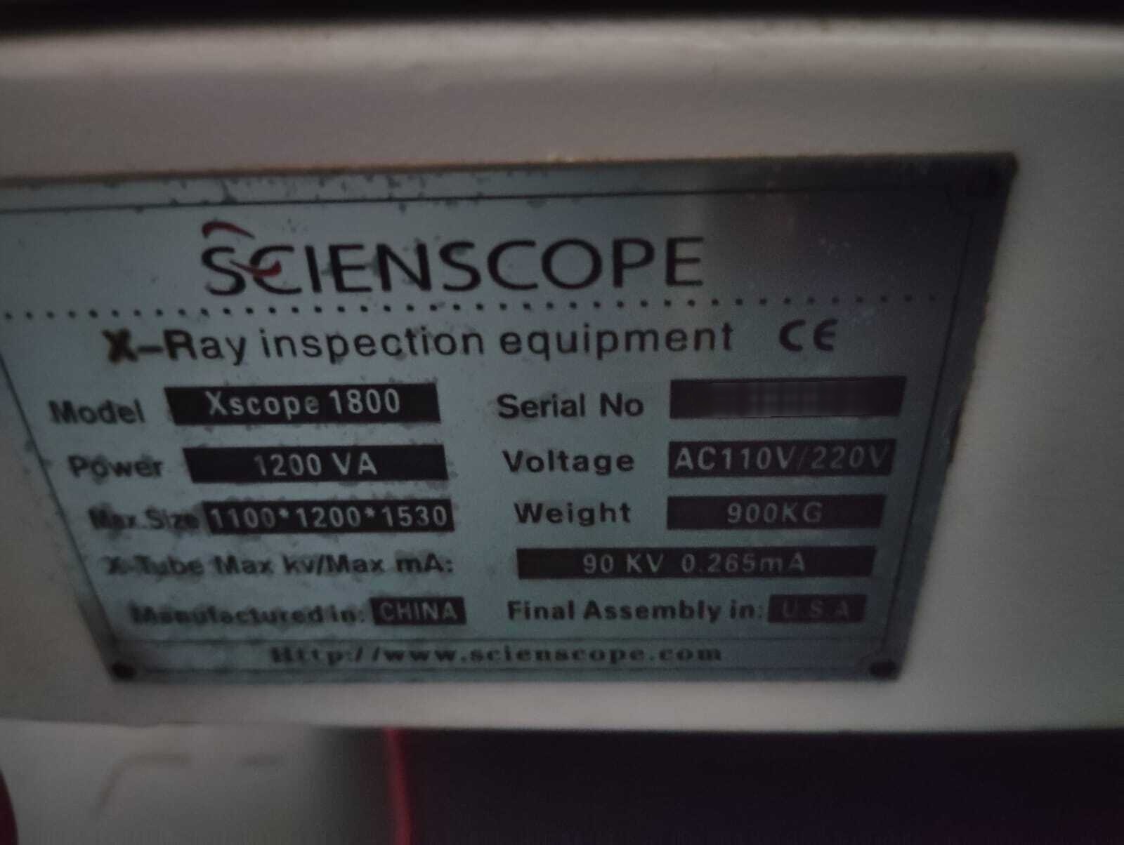 フォト（写真） 使用される SCIENSCOPE X-Scope 1800 販売のために