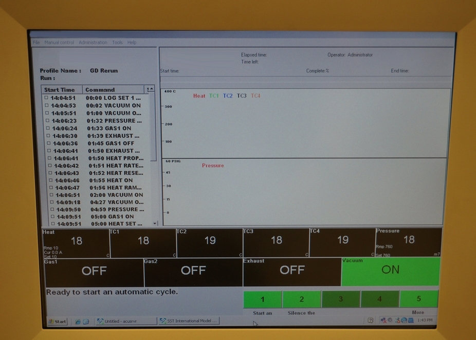 Photo Used SCIENTIFIC SEALING TECHNOLOGY / SST 5100 For Sale