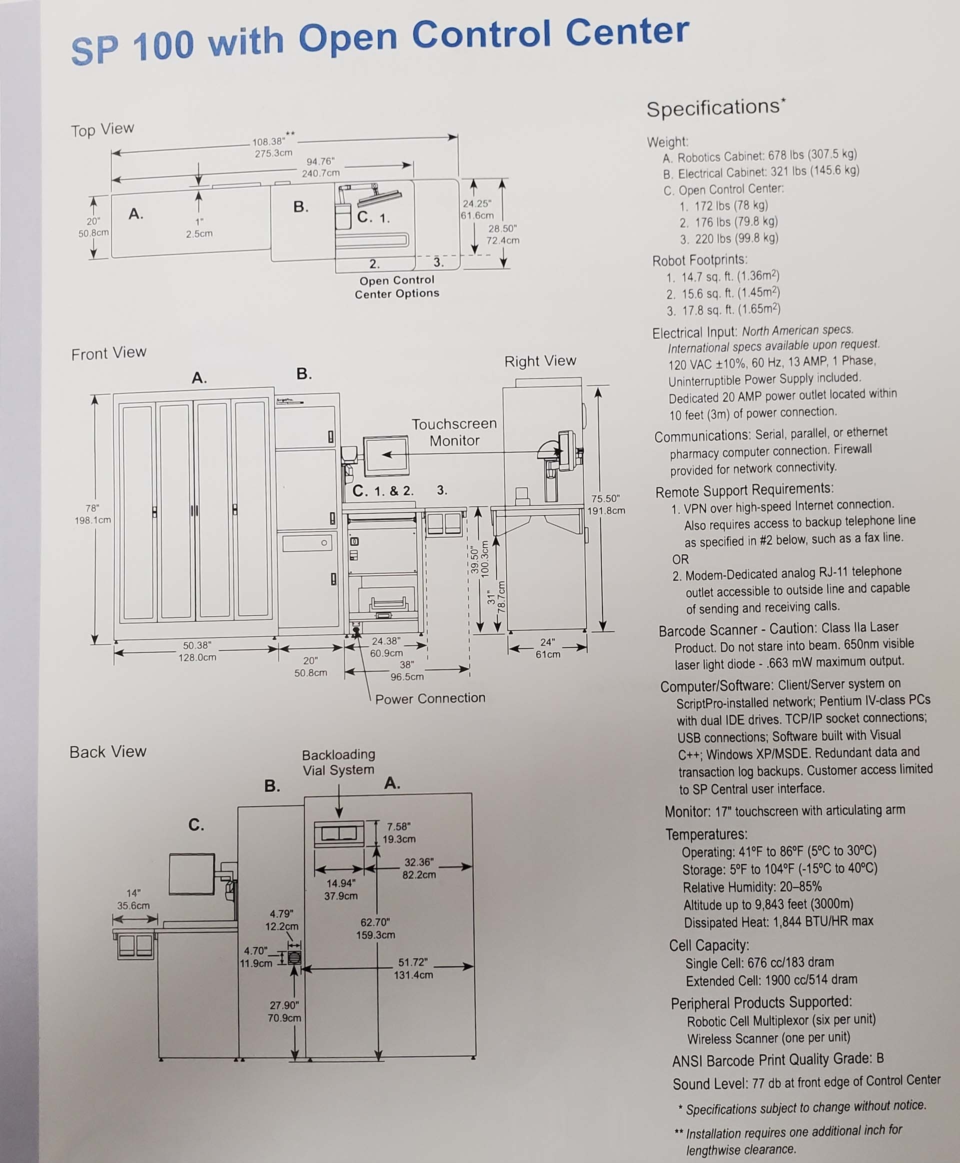 Foto Verwendet SCRIPTPRO SP 100 Zum Verkauf