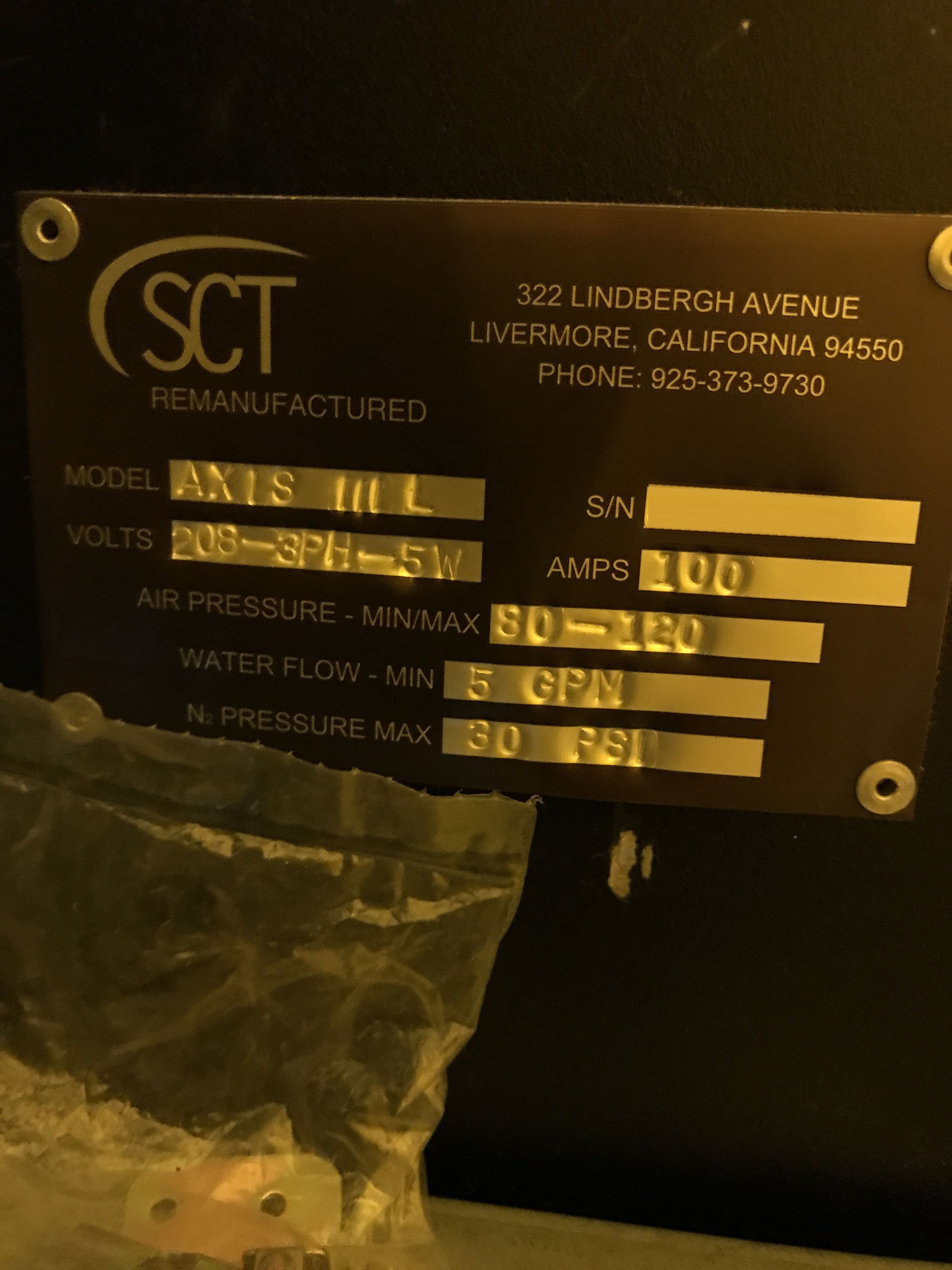 圖為 已使用的 SCT AXIS IIIL 待售