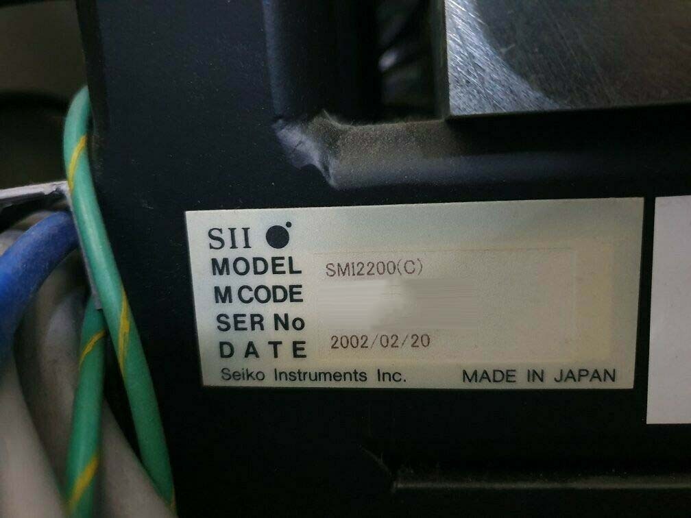 Photo Used SEIKO INSTRUMENTS SMI 2200 For Sale