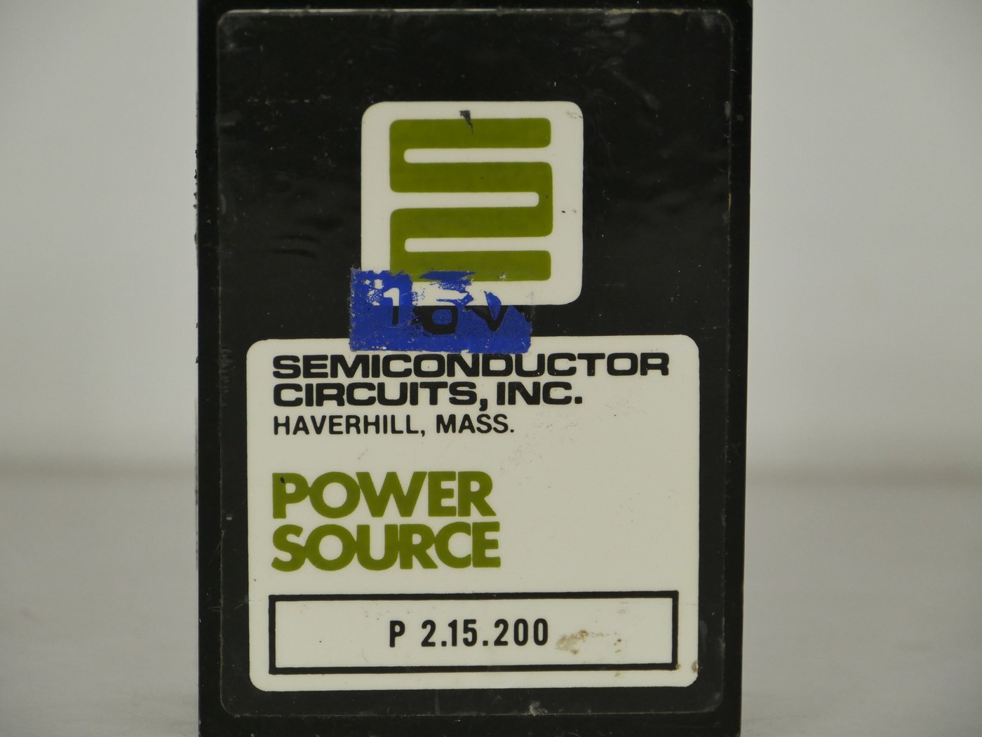 Photo Used SEMICONDUCTOR CIRCUITS P 2.15.200 For Sale