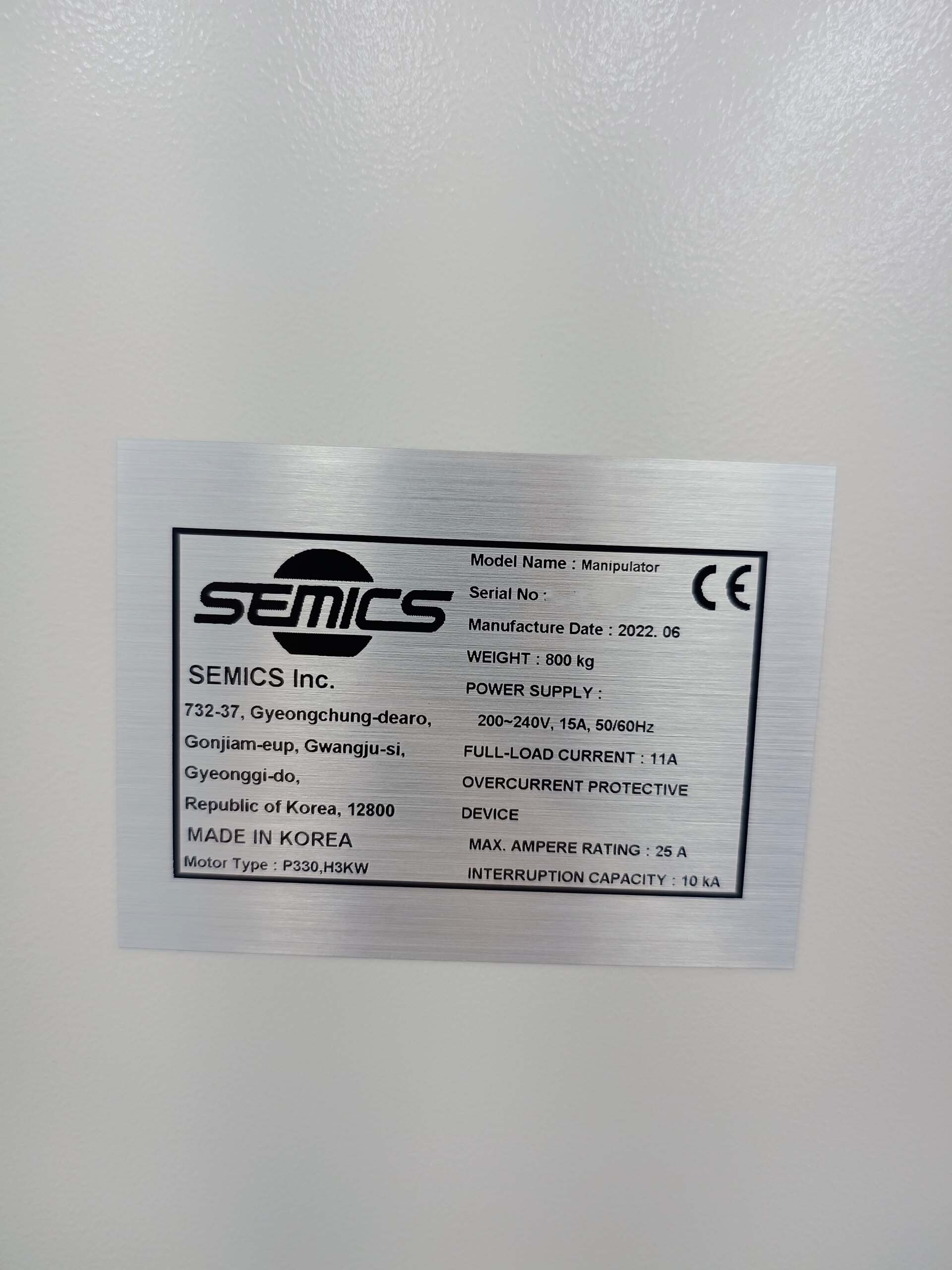 Foto Verwendet SEMICS Manipulator Zum Verkauf