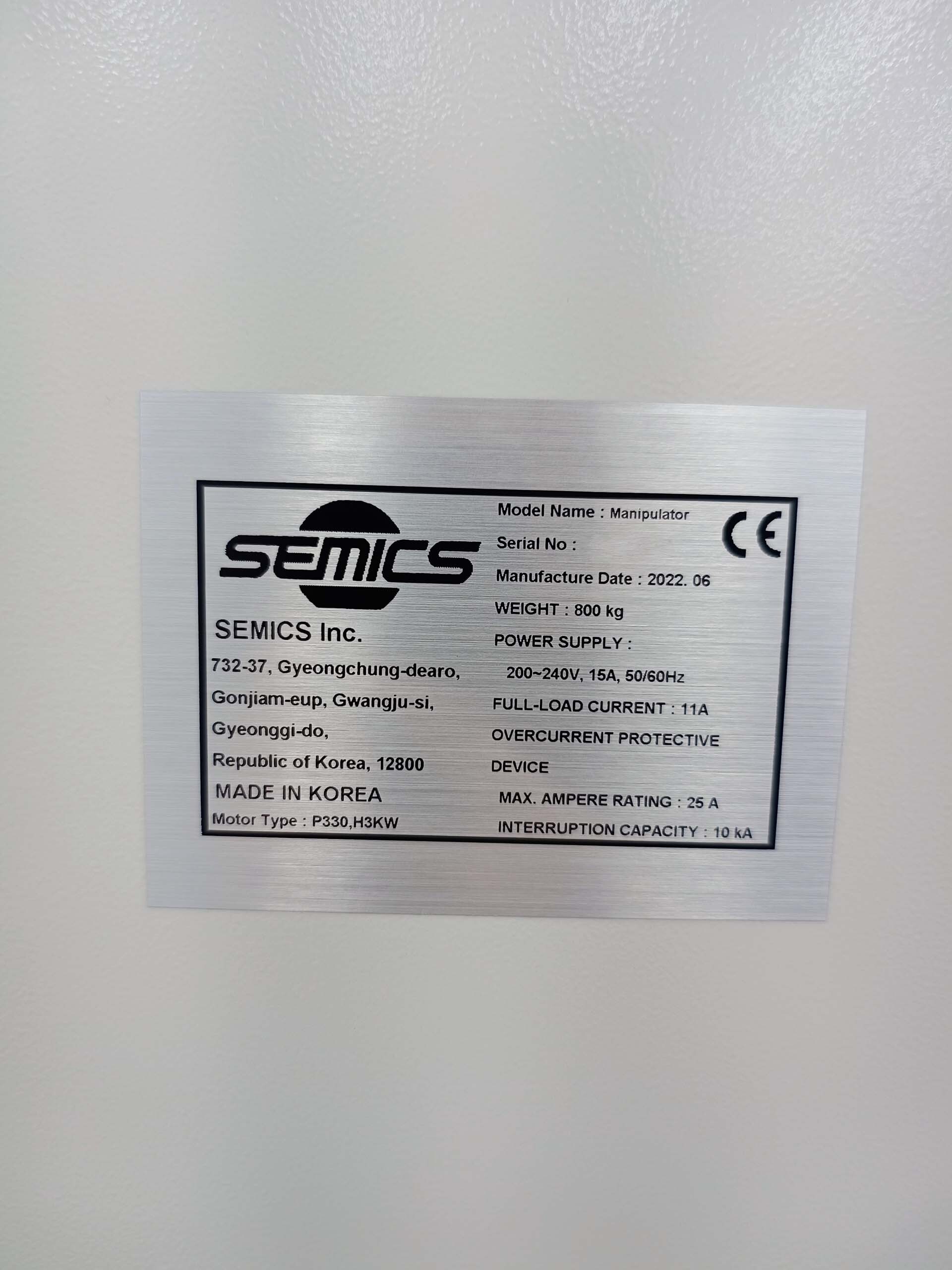 Foto Verwendet SEMICS Manipulator Zum Verkauf