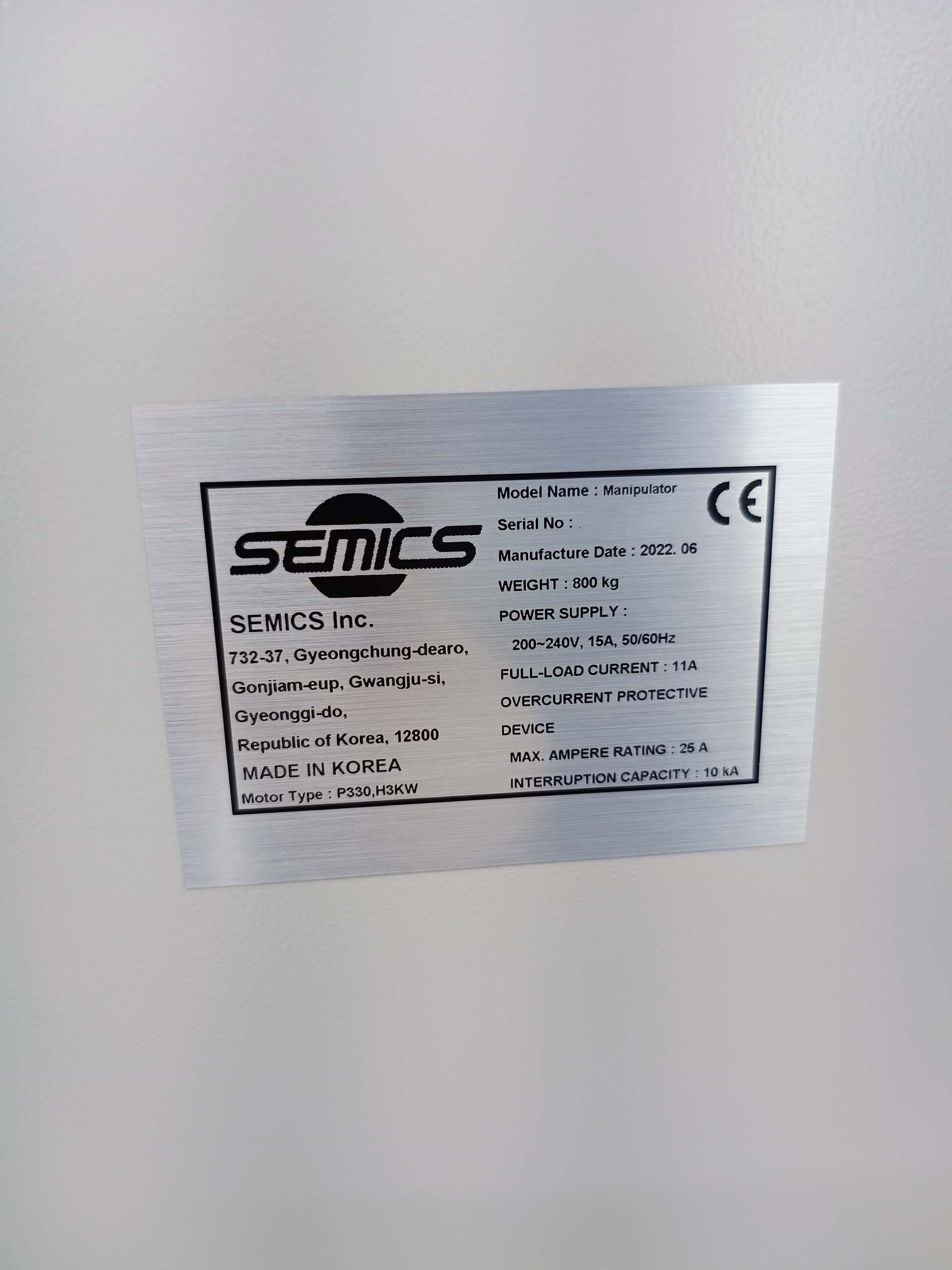 Foto Verwendet SEMICS Manipulator Zum Verkauf