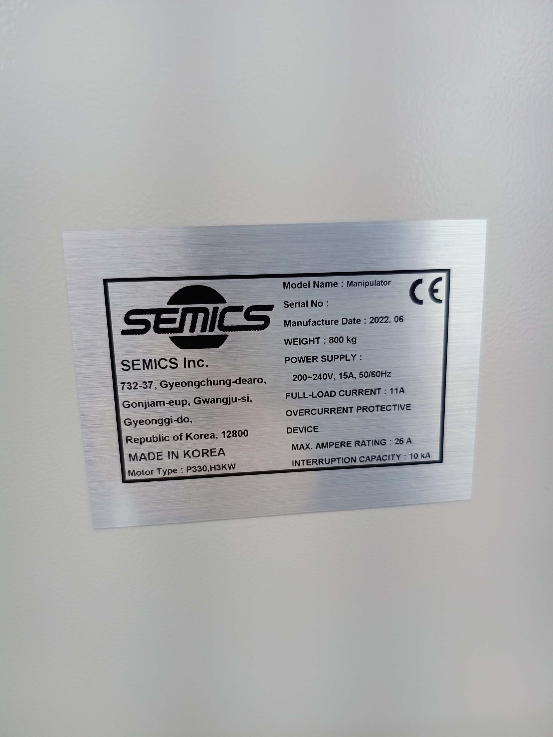 Foto Verwendet SEMICS Manipulator Zum Verkauf