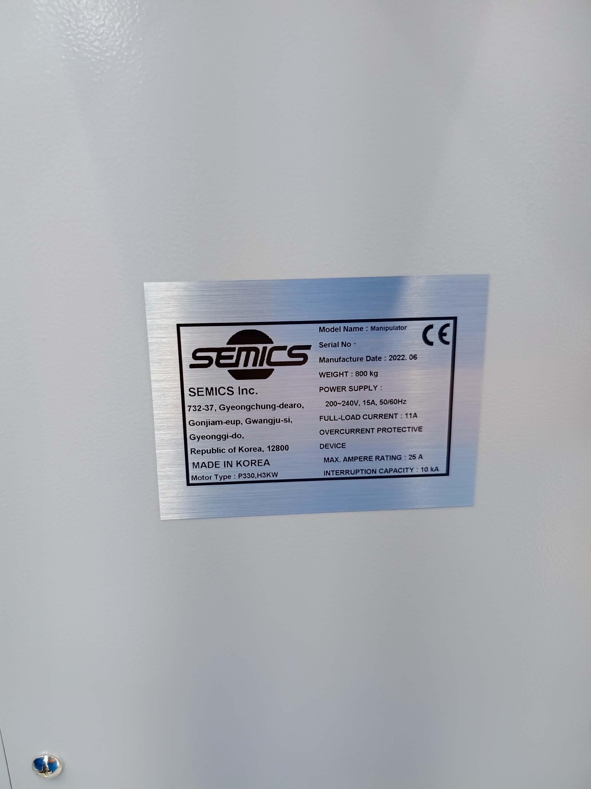 Foto Verwendet SEMICS Manipulator Zum Verkauf