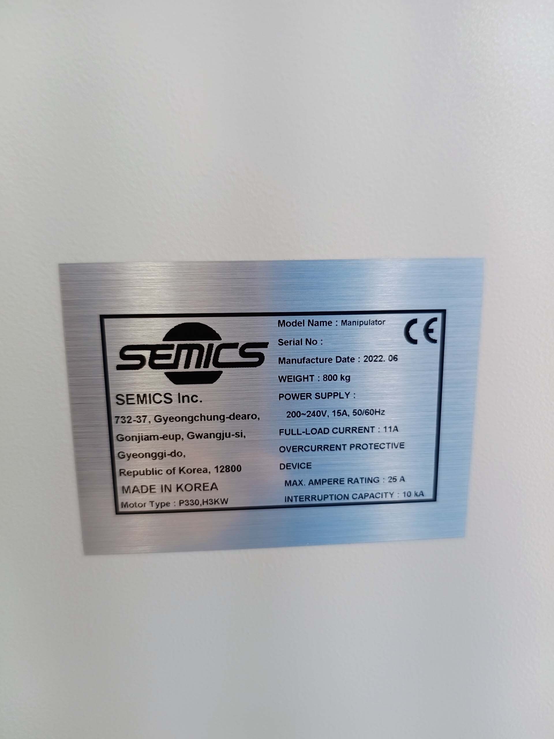 Foto Verwendet SEMICS Manipulator Zum Verkauf