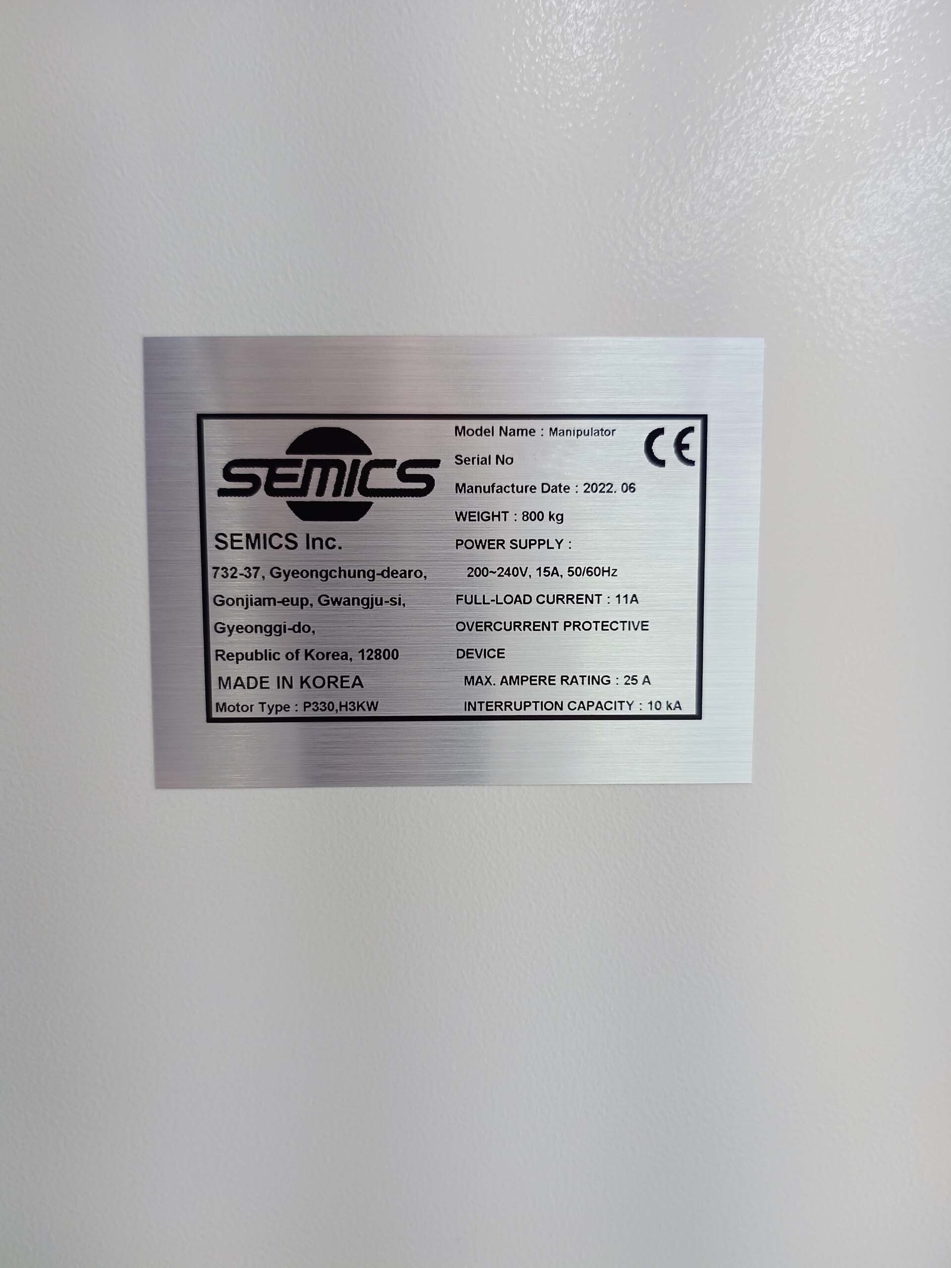 Foto Verwendet SEMICS Manipulator Zum Verkauf