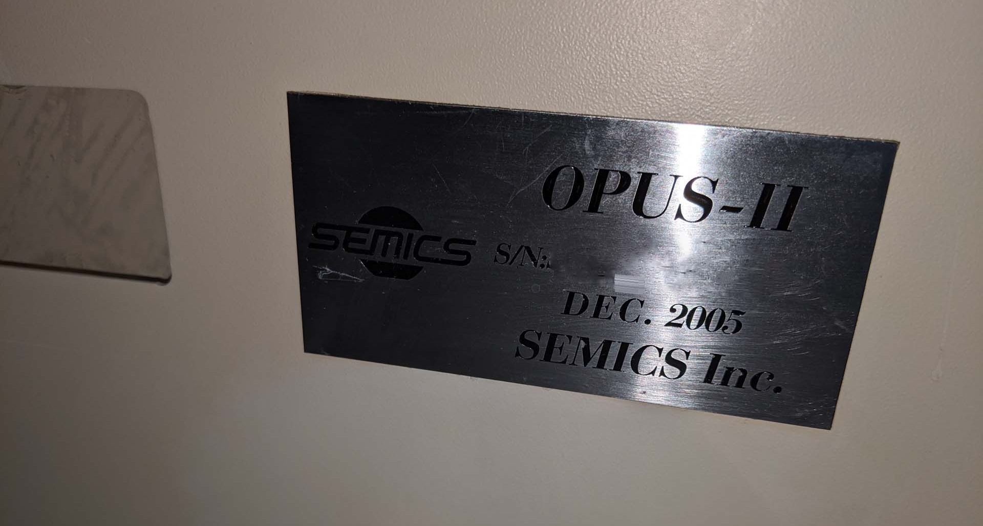 Photo Used SEMICS Opus II For Sale