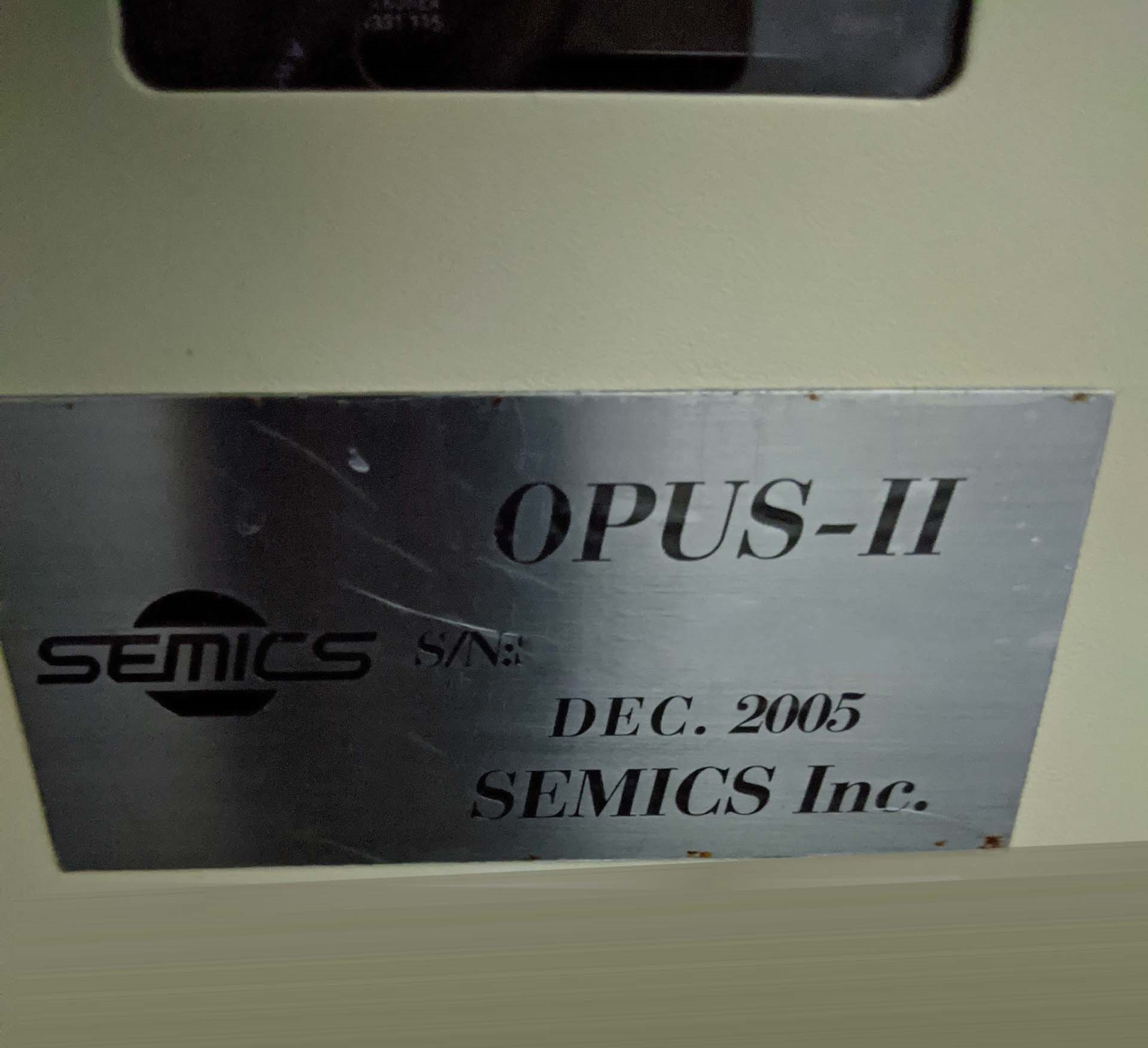 图为 已使用的 SEMICS Opus II 待售